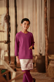 The Asal Kita Baju Melayu Teluk Belanga - Deep Fuchsia