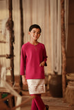 The Asal Kita Baju Melayu Teluk Belanga - Deep Fuchsia