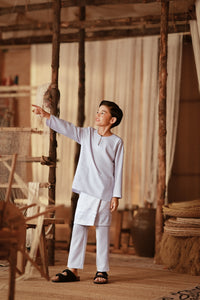 The Asal Kita Baju Melayu Teluk Belanga - Baby Lavender