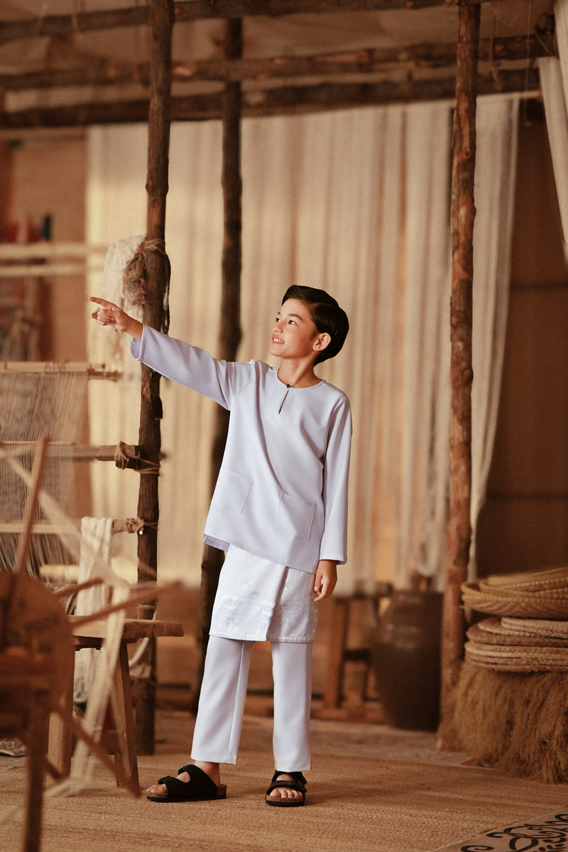 The Asal Kita Baju Melayu Teluk Belanga - Baby Lavender