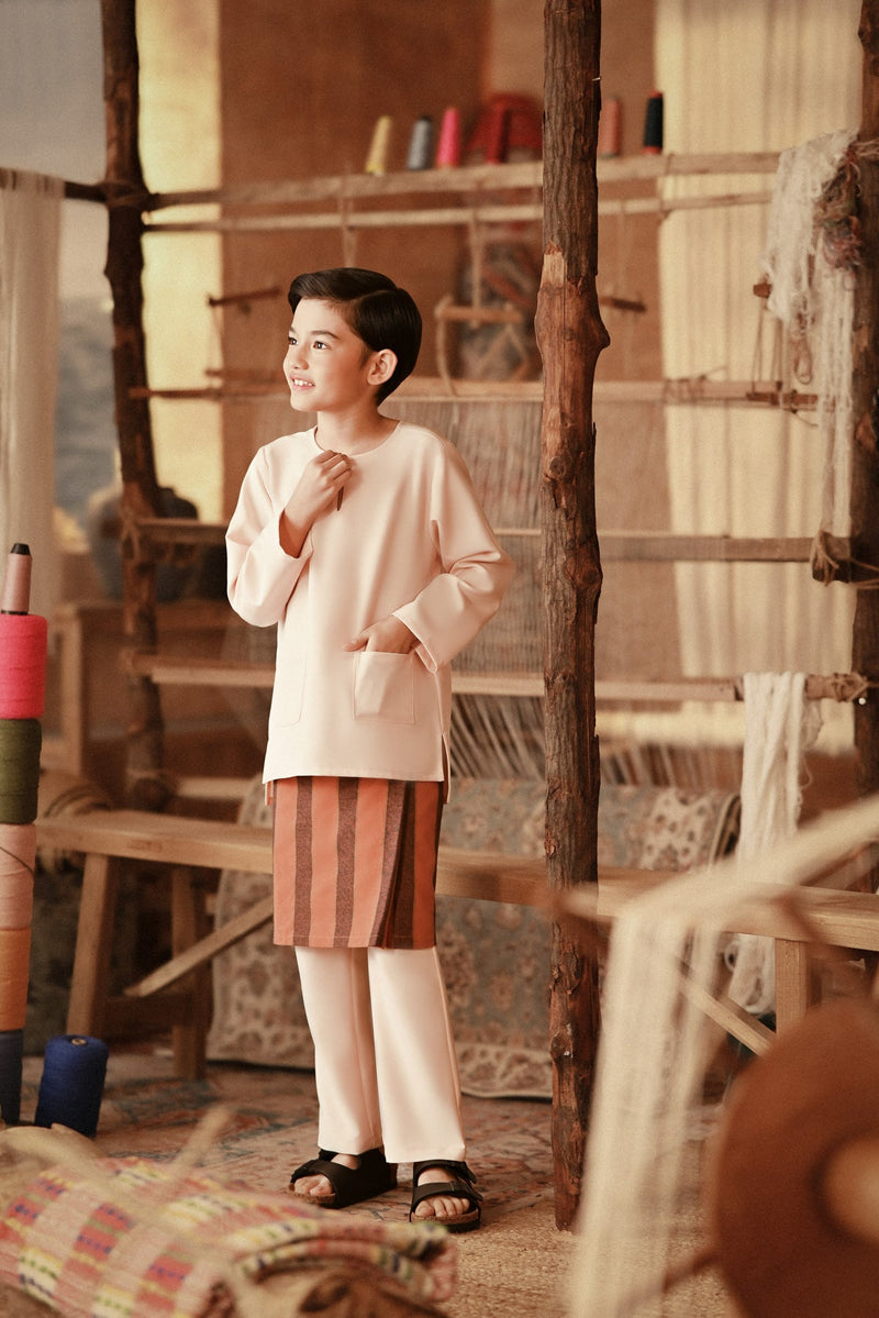 The Asal Kita Baju Melayu Teluk Belanga - Creamy
