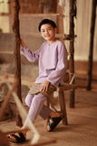 The Asal Kita Baju Melayu Teluk Belanga - Violet Powder