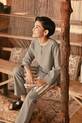 The Asal Kita Baju Melayu Teluk Belanga - Champagne