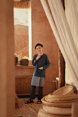 The Asal Kita Baju Melayu Teluk Belanga - Deep Blue