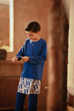 The Asal Kita Baju Melayu Teluk Belanga - Classic Blue