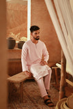 The Asal Kita Men Baju Melayu Teluk Belanga - Baby Pink