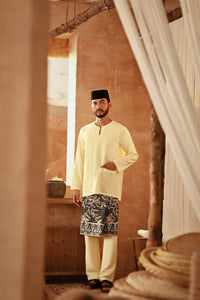 The Asal Kita Men Baju Melayu Teluk Belanga - Baby Yellow