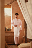 The Asal Kita Men Baju Melayu Teluk Belanga - Baby Pink