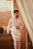The Asal Kita Men Baju Melayu Teluk Belanga - Baby Pink