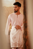 The Asal Kita Men Baju Melayu Teluk Belanga - Baby Pink