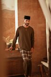 The Asal Kita Men Baju Melayu Teluk Belanga - Dark Olive