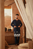 The Asal Kita Men Baju Melayu Teluk Belanga - Navy