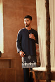 The Asal Kita Men Baju Melayu Teluk Belanga - Navy