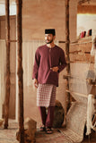 The Asal Kita Men Baju Melayu Teluk Belanga - Royal Burgundy