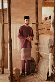 The Asal Kita Men Baju Melayu Teluk Belanga - Royal Burgundy