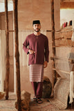 The Asal Kita Men Baju Melayu Teluk Belanga - Royal Burgundy