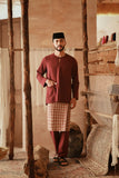 The Asal Kita Men Baju Melayu Teluk Belanga - Royal Burgundy