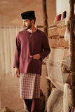 The Asal Kita Men Baju Melayu Teluk Belanga - Royal Burgundy