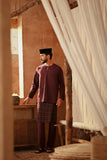 The Asal Kita Men Baju Melayu Teluk Belanga - Royal Burgundy