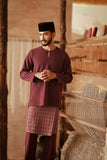 The Asal Kita Men Baju Melayu Teluk Belanga - Royal Burgundy