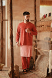 The Asal Kita Men Baju Melayu Teluk Belanga - Spice Red