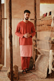 The Asal Kita Men Baju Melayu Teluk Belanga - Spice Red