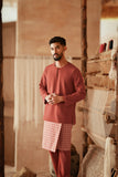 The Asal Kita Men Baju Melayu Teluk Belanga - Spice Red