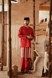The Asal Kita Men Baju Melayu Teluk Belanga - Rumba Red