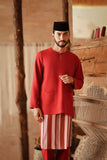 The Asal Kita Men Baju Melayu Teluk Belanga - Rumba Red