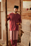 The Asal Kita Men Baju Melayu Teluk Belanga - Rumba Red
