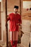 The Asal Kita Men Baju Melayu Teluk Belanga - Rumba Red