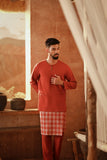 The Asal Kita Men Baju Melayu Teluk Belanga - Spice Red