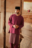 The Asal Kita Men Baju Melayu Teluk Belanga - Maroon