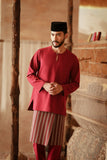 The Asal Kita Men Baju Melayu Teluk Belanga - Maroon