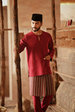 The Asal Kita Men Baju Melayu Teluk Belanga - Maroon