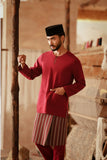 The Asal Kita Men Baju Melayu Teluk Belanga - Maroon
