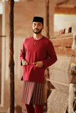 The Asal Kita Men Baju Melayu Teluk Belanga - Maroon