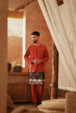 The Asal Kita Men Baju Melayu Teluk Belanga - Spice Red