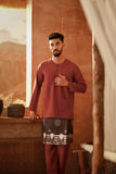 The Asal Kita Men Baju Melayu Teluk Belanga - Spice Red