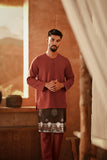 The Asal Kita Men Baju Melayu Teluk Belanga - Spice Red
