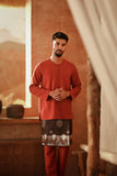 The Asal Kita Men Baju Melayu Teluk Belanga - Spice Red