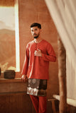 The Asal Kita Men Baju Melayu Teluk Belanga - Spice Red