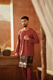 The Asal Kita Men Baju Melayu Teluk Belanga - Spice Red
