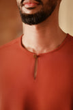 The Asal Kita Men Baju Melayu Teluk Belanga - Spice Red