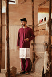 The Asal Kita Men Baju Melayu Teluk Belanga - Purple Manggis