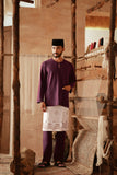The Asal Kita Men Baju Melayu Teluk Belanga - Purple Manggis
