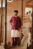 The Asal Kita Men Baju Melayu Teluk Belanga - Purple Manggis