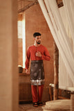The Asal Kita Men Baju Melayu Teluk Belanga - Spice Red