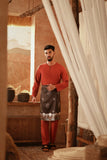 The Asal Kita Men Baju Melayu Teluk Belanga - Spice Red