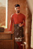 The Asal Kita Men Baju Melayu Teluk Belanga - Spice Red